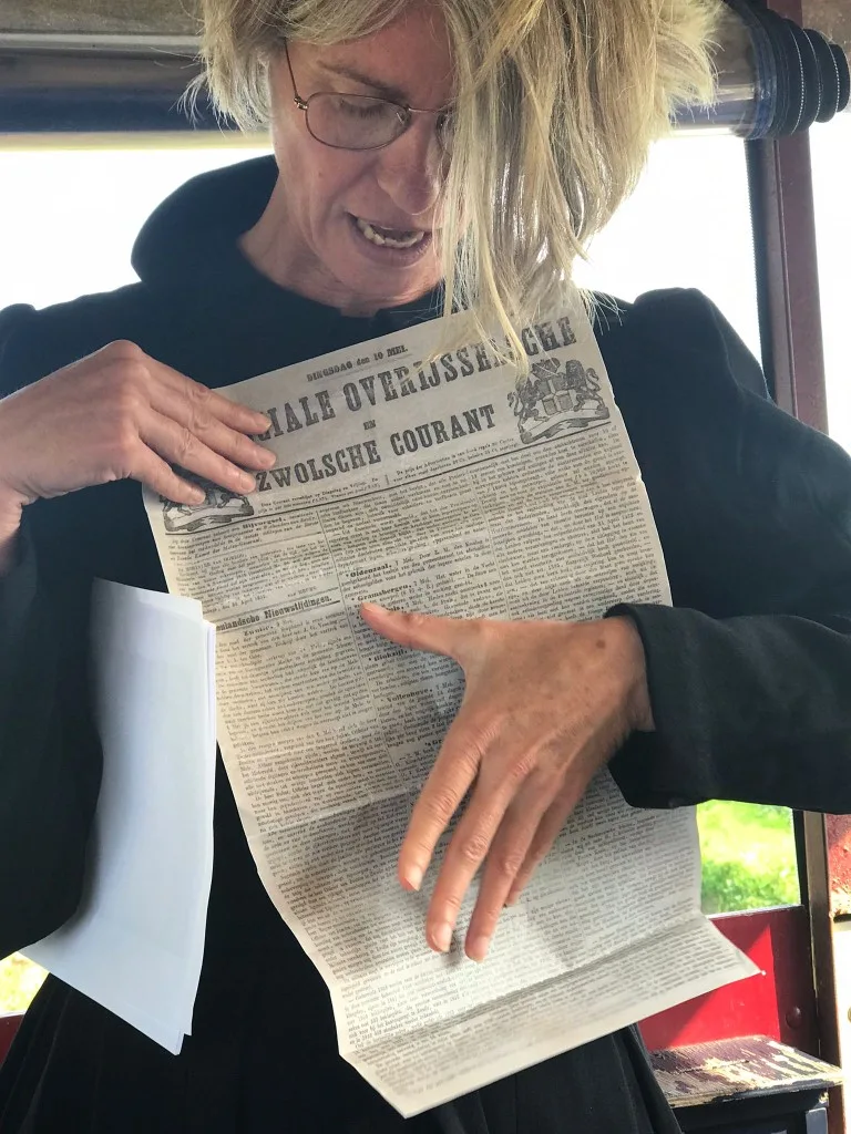 Paardentram geeft de Dedemsvaart haar eigen identiteit terug