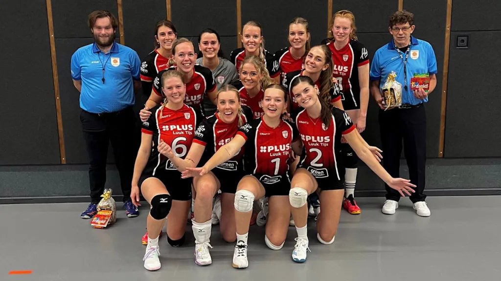 Debuut in de 1e divisie