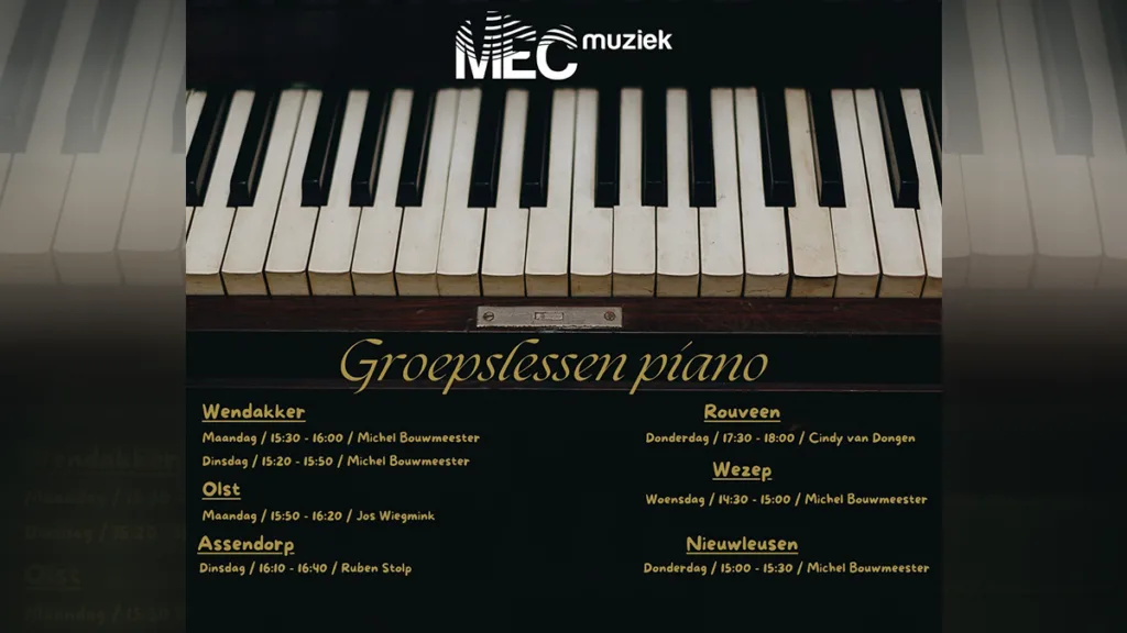 Muziek voor iedereen: Groepsles is de toekomst