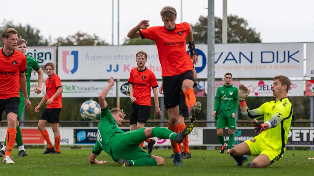 Doelpuntrijke middag bij S.V. Nieuwleusen