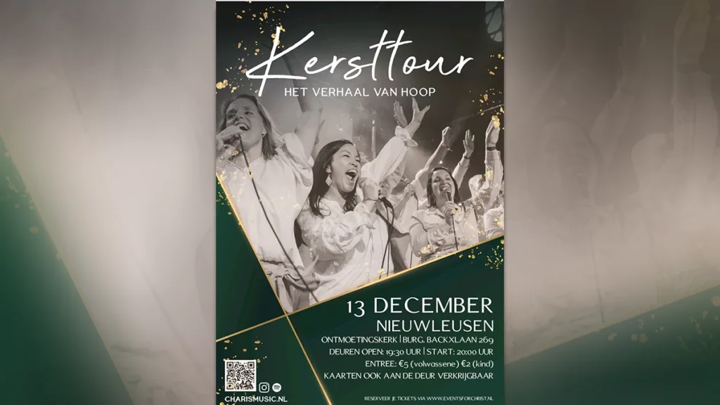 Charis Music brengt kerst naar Nieuwleusen