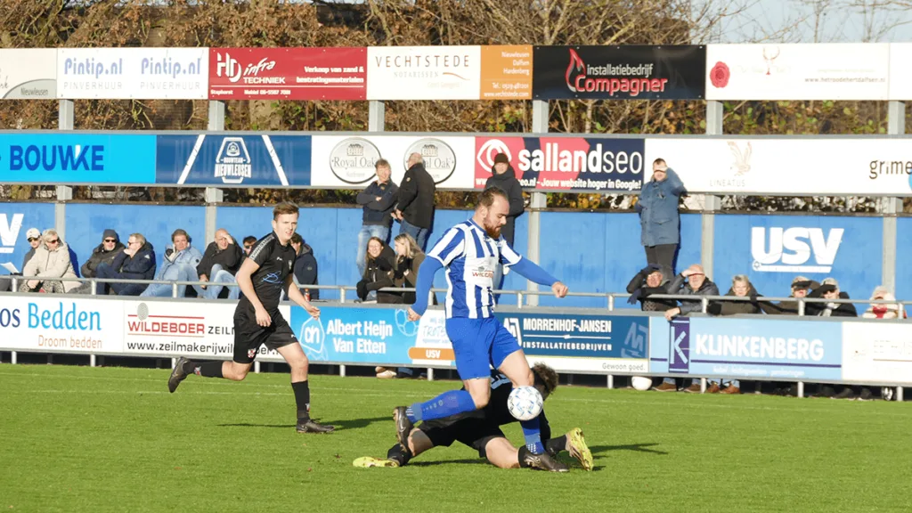 USV en Havelte missen kansen in spannende slotfase