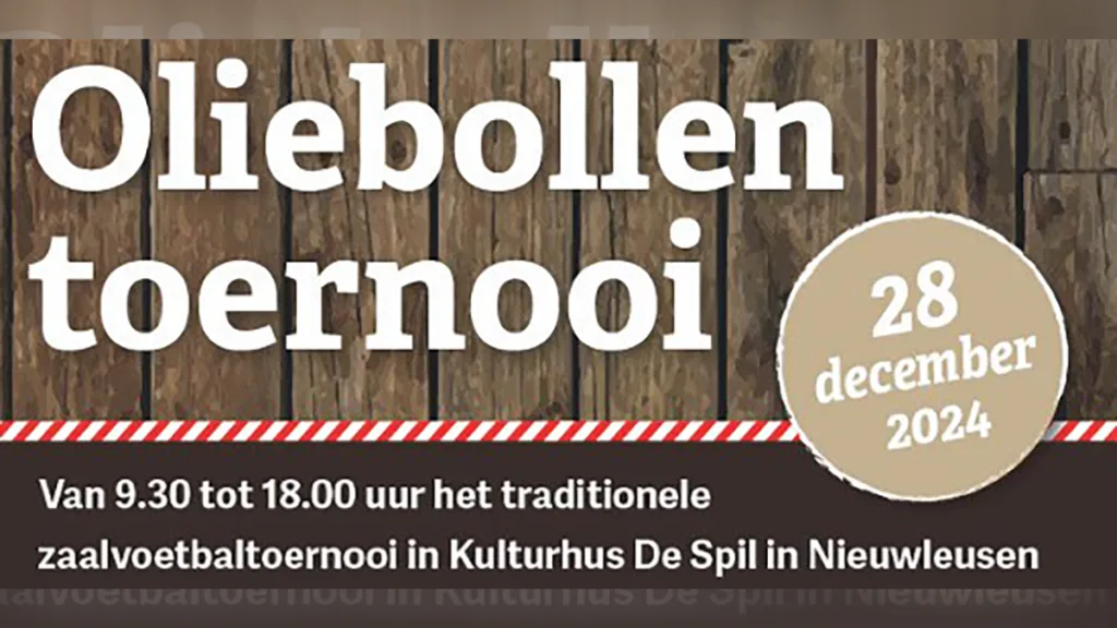USV en S.V. Nieuwleusen organiseren Oliebollentoernooi