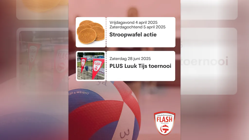 Actie en Sportiviteit bij Flash Nieuwleusen