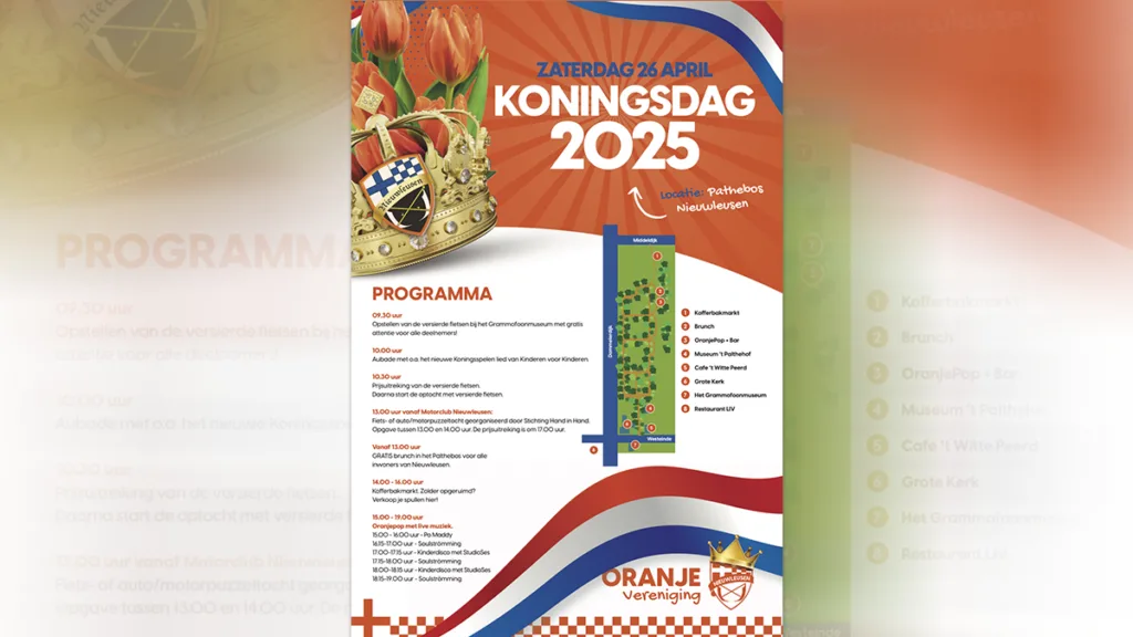 Koningsdag 2025 in Nieuwleusen belooft bruisend feest te worden