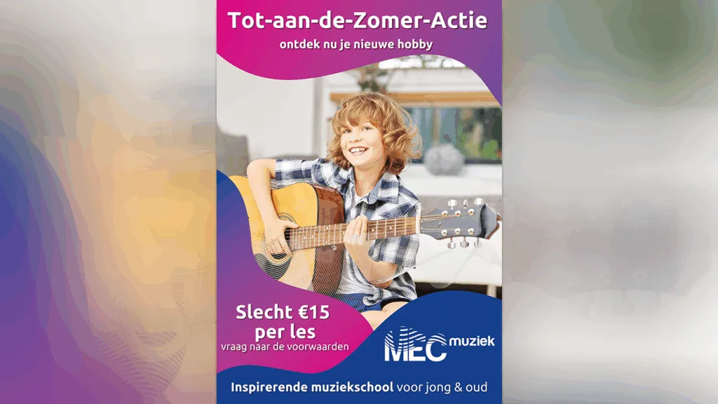 Muziekles iets voor jou? Ontdek het voordelig!