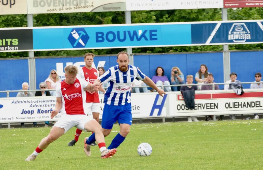 USV verslaat Ruinerwold in aantrekkelijke thuiswedstrijd