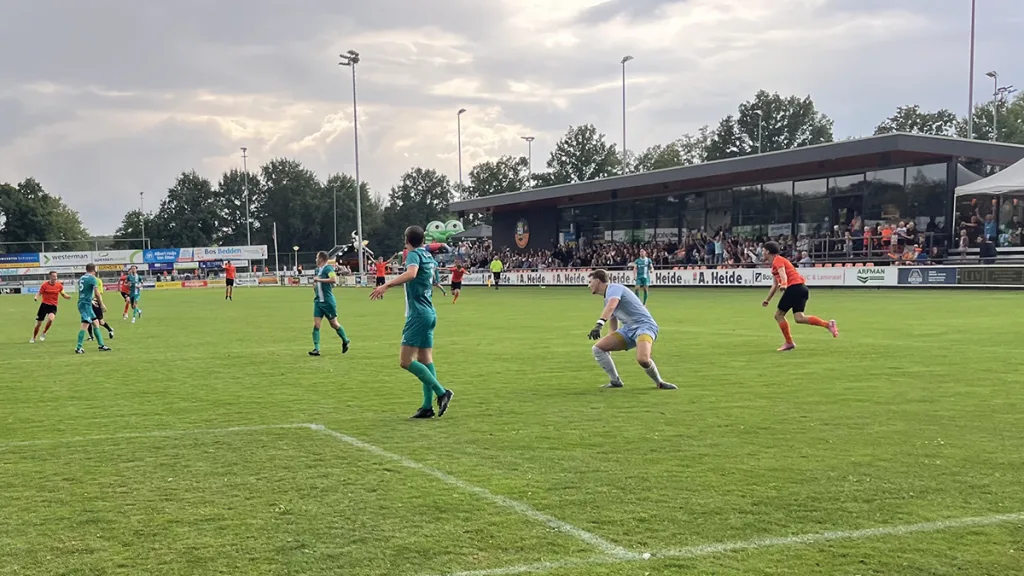 Knap gelijkspel voor S.V. Nieuwleusen tegen vv Berkum