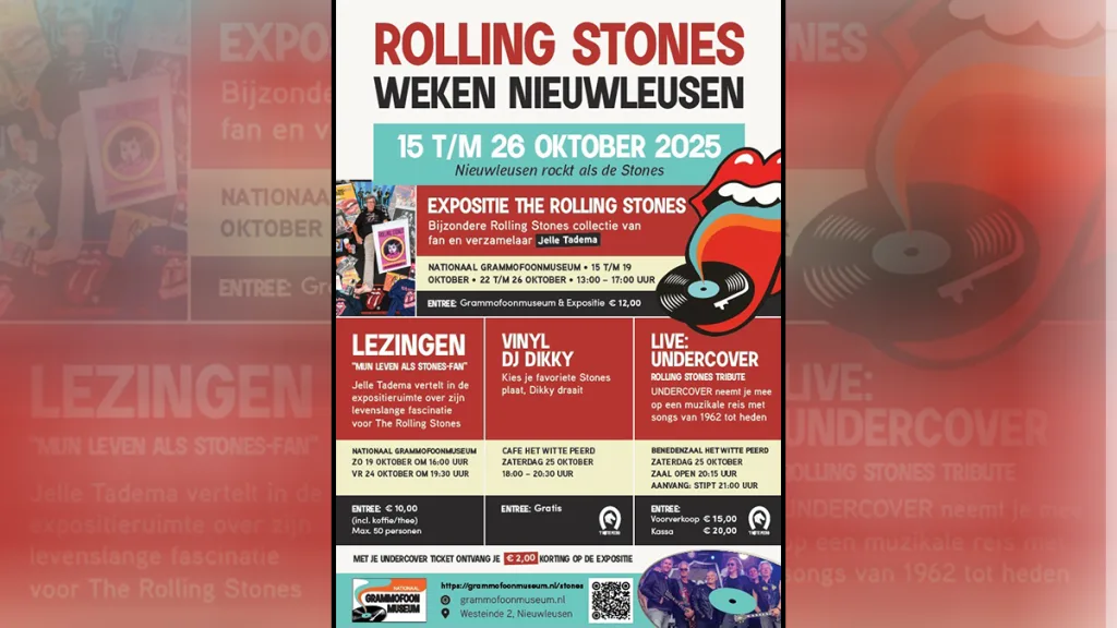 Rolling Stones Weken: Een muzikaal eerbetoon in Nieuwleusen Rolling Stones Weken: Een muzikaal eerbetoon in Nieuwleusen