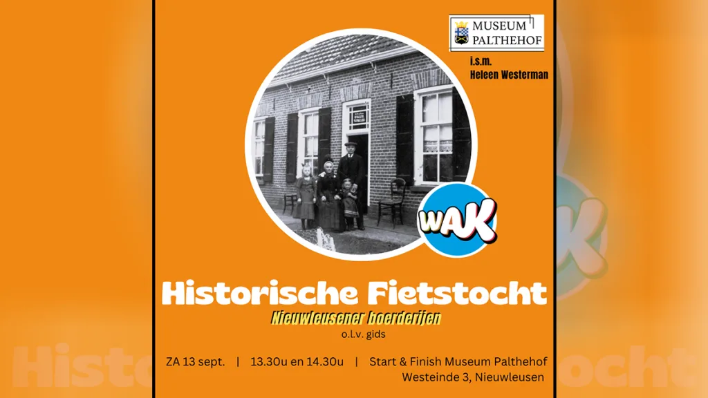 Fietstocht langs historische boerderijen in Nieuwleusen