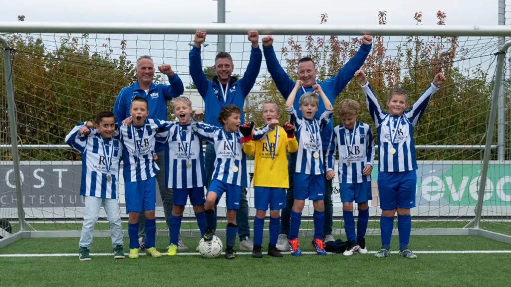 USV JO10-1 Kampioen in 1e Fase! Geweldig Teamspel!