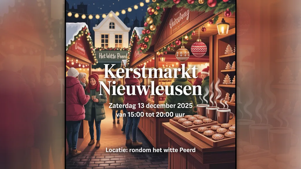 Nieuwleusen Hult Zich in Kerstsfeer op 13 December