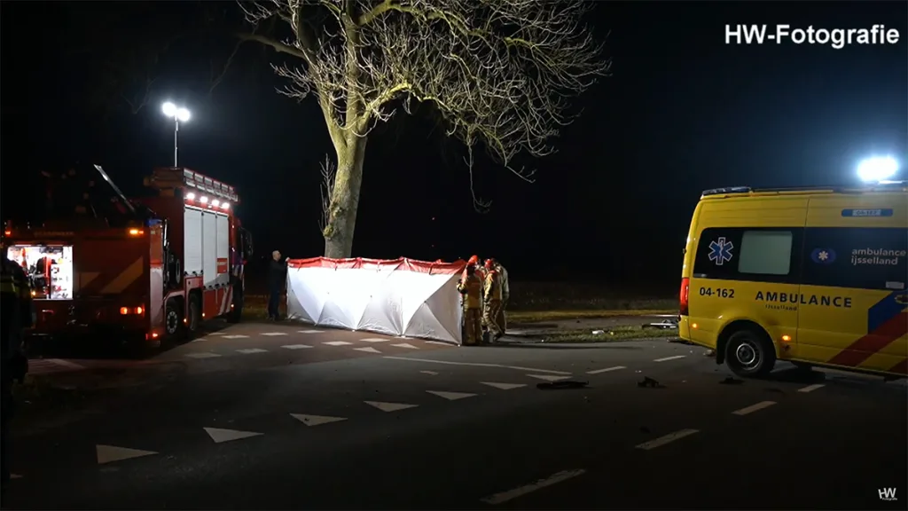 Twee gewonden bij zwaar ongeluk Westeinde