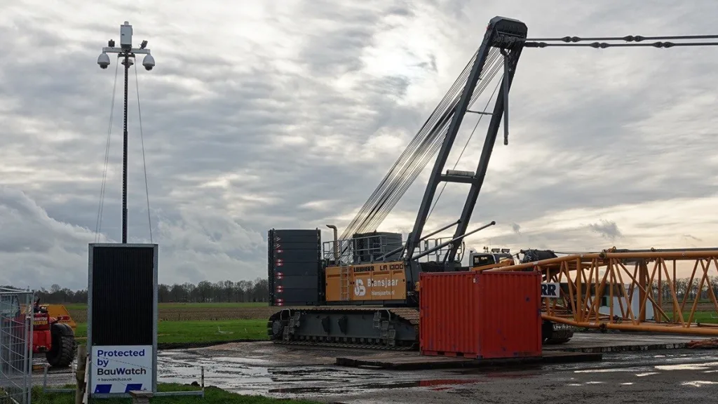Grote kraan verwacht voor herstel turbine Nieuwleusen