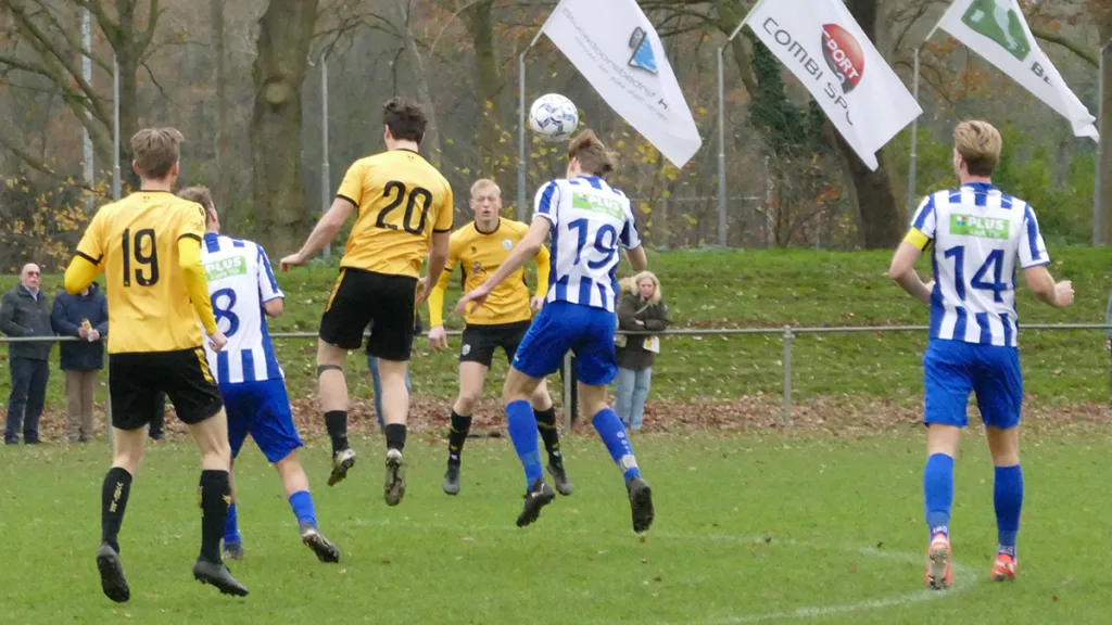 Eerste winst USV (1-2) in Beilen na hectische slotfase