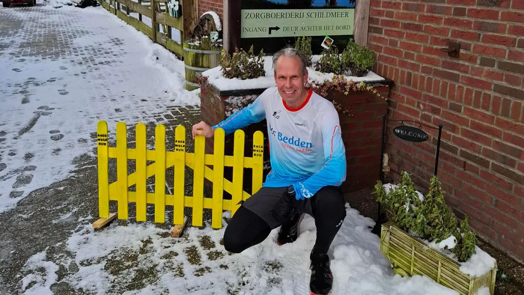AG ’85-lopers trotseren sneeuw in zware trailruns