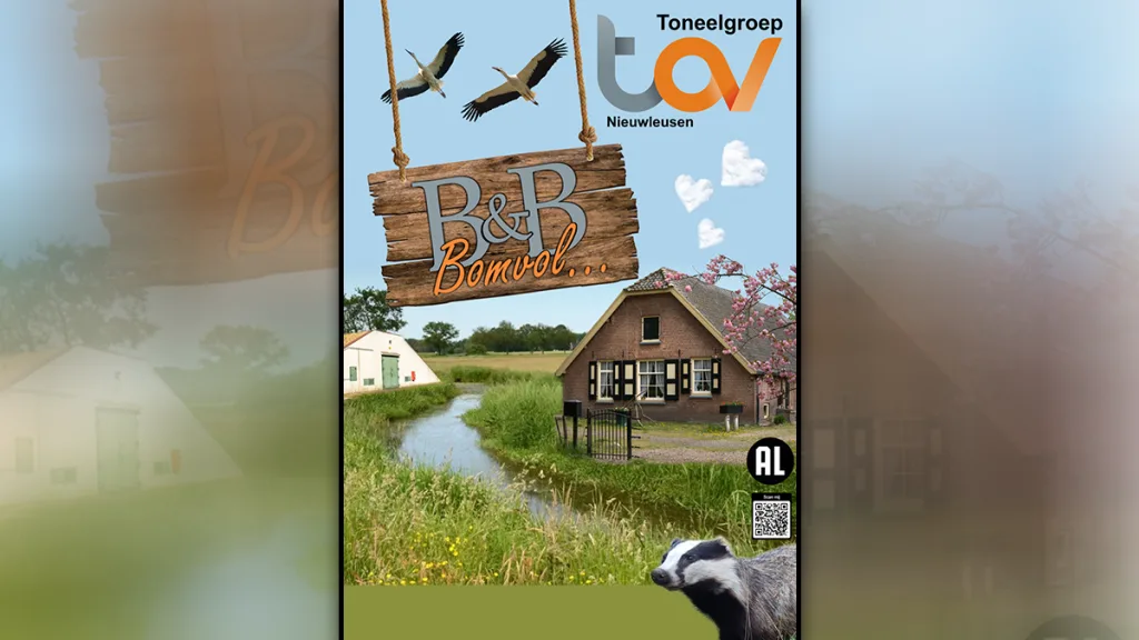 TOV Nieuwleusen brengt humor en actualiteit met B&B Bomvol TOV Nieuwleusen brengt humor en actualiteit met B&B Bomvol