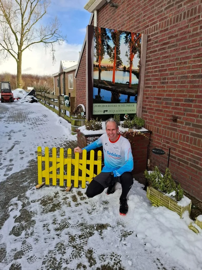 AG ’85-lopers trotseren sneeuw in zware trailruns