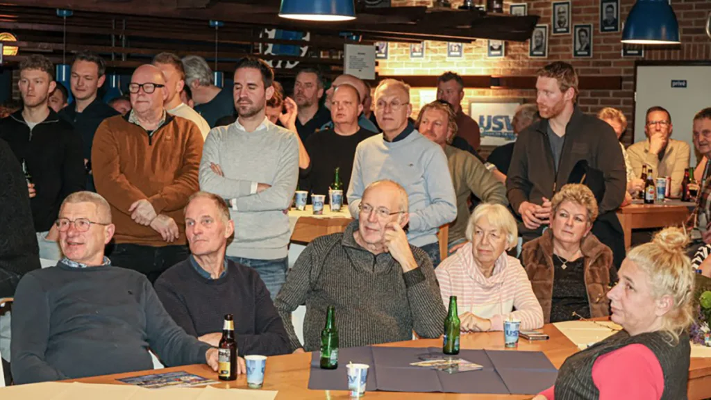 USV blikt vooruit tijdens drukbezochte nieuwjaarsreceptie USV blikt vooruit tijdens drukbezochte nieuwjaarsreceptie