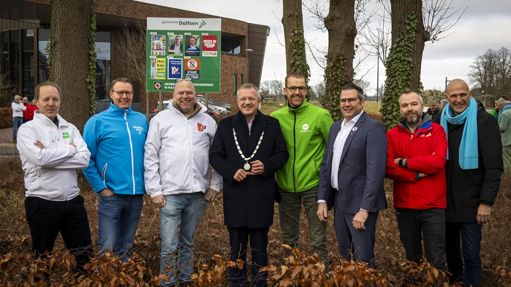 Dalfsen Kiest: verkiezingscampagne officieel van start Dalfsen Kiest: verkiezingscampagne officieel van start