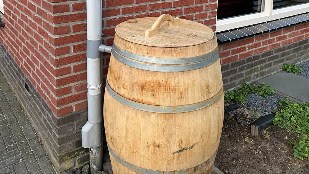 Krijg tot 75 euro terug voor een regenton in Dalfsen