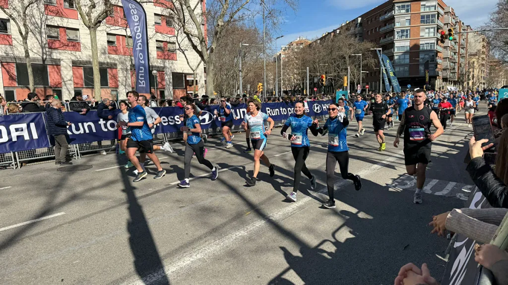 Marjan Meijerink (AG &rsquo;85) finisht halve marathon Barcelona