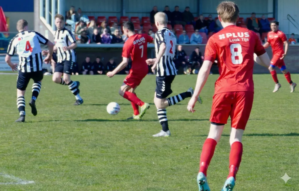 USV deelt de punten met SVV’04 op lastig veld in Schoonebeek