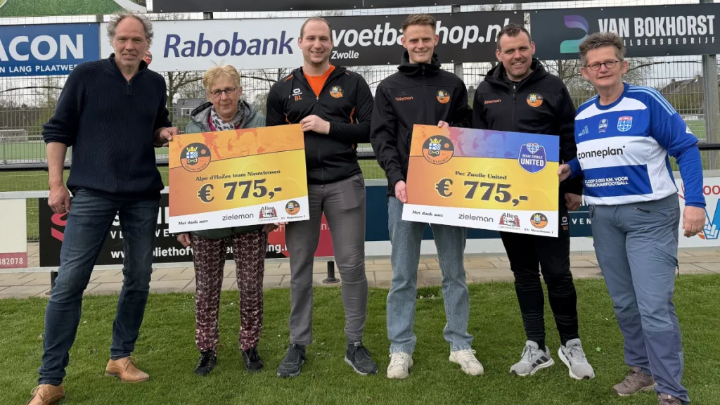 S.V. Nieuwleusen haalt mooi bedrag op met wasactie S.V. Nieuwleusen haalt mooi bedrag op met wasactie